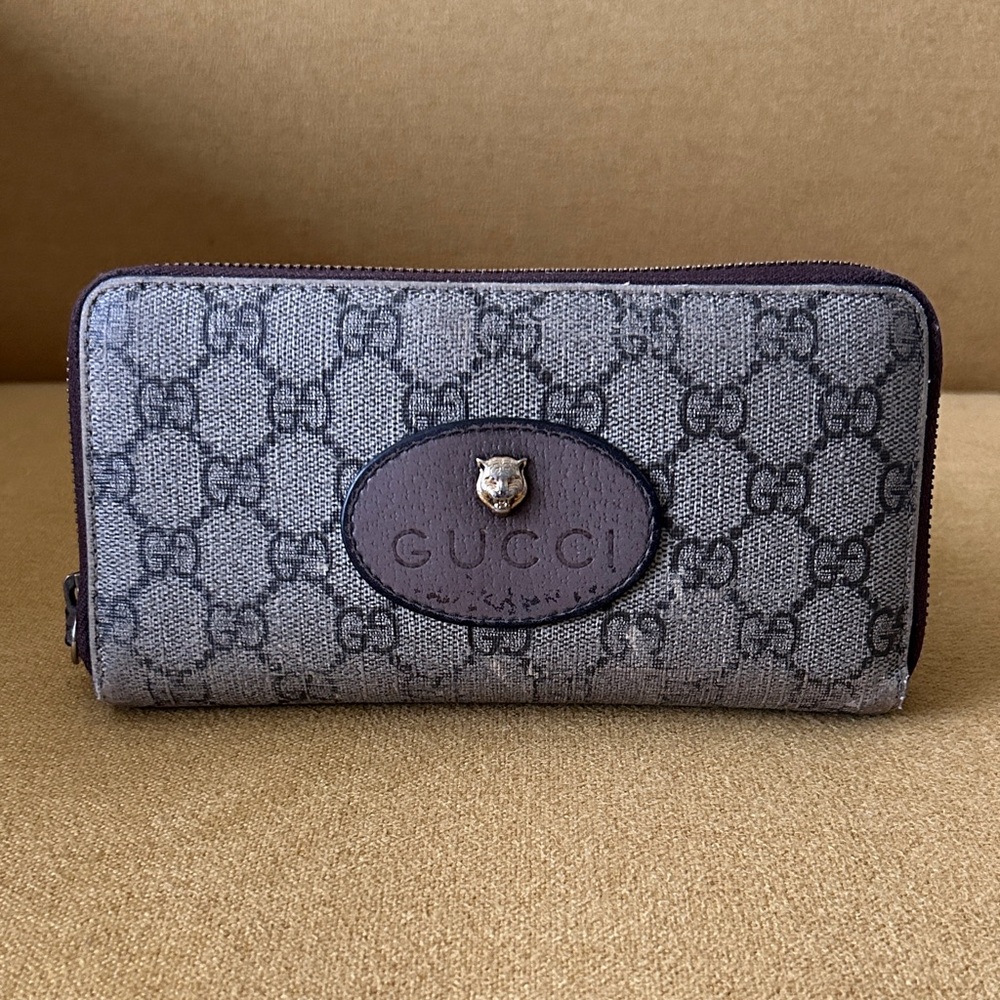 Gucci Monogram Women’s Long Zip Wallet